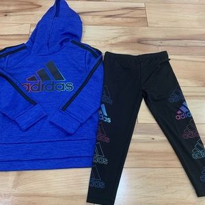 Toddler girls Adidas set